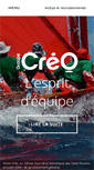 Mobile Screenshot of groupecreo.com